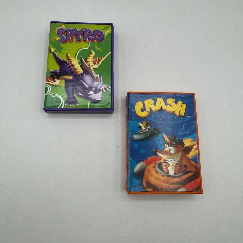 McDonalds Handheld Games Spyro Crash Bandicoot 2005 Lot 2